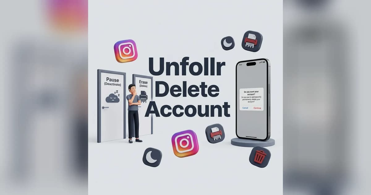 Deactivate vs Delete Instagram: Key Differences (2026)