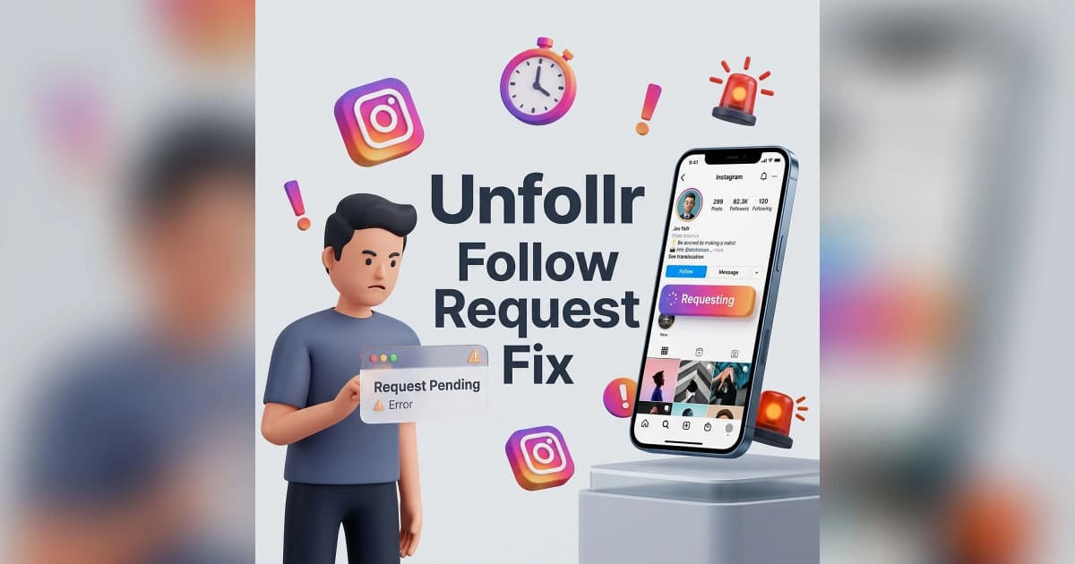 Instagram follow request not sending — full troubleshooting guide for 2026