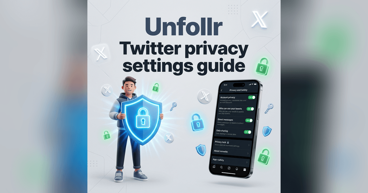 Twitter Privacy Settings Guide: Protect Your Account in 2026